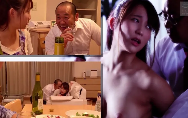 Gã tiền bối khốn nạn gạ địt cô vợ nhân viên ngay trước mặt rồi còn dọa đuổi việc